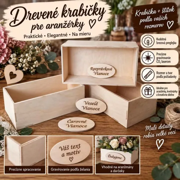 Krabičky na mieru