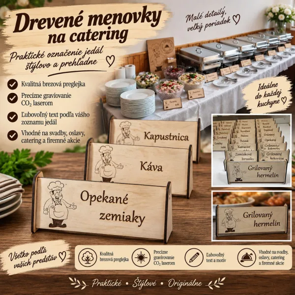 Menovky na jedlá