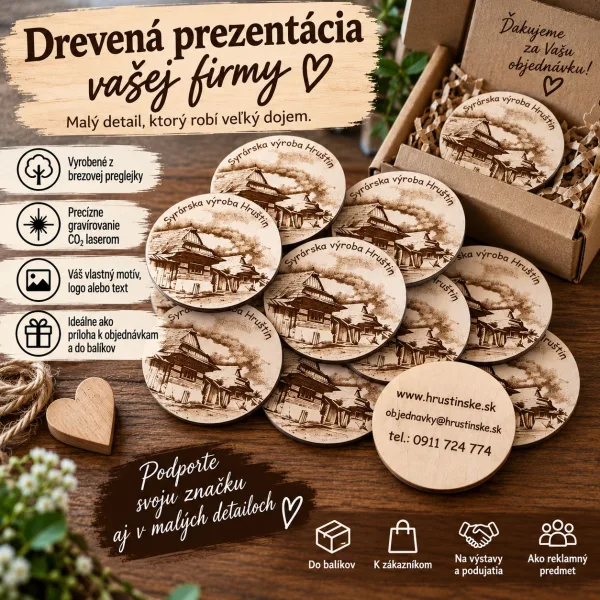 Reklamné kolieska s vlastným logom na mieru