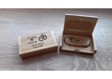 32GB - USB kľúč s textom