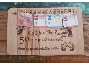 Tabuľka na oslavu