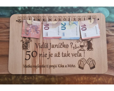 Tabuľka na oslavu