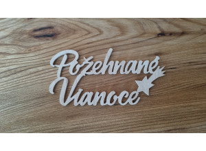  Nadpis: Požehnané  Vianoce