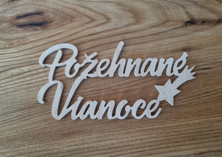  Nadpis: Požehnané  Vianoce