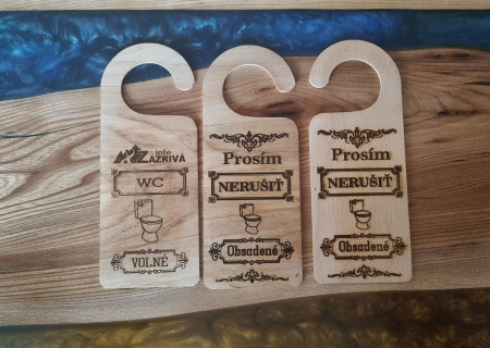 Tabuľka na kľučku 
