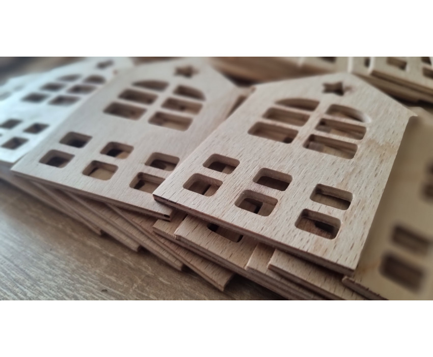 Domček 20x6, 15x6, 12x6cm