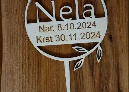 Zápich s textom