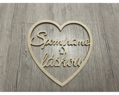 Srdiečko spomíname s láskou