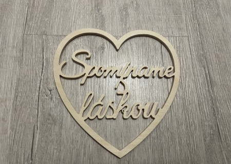 Srdiečko spomíname s láskou
